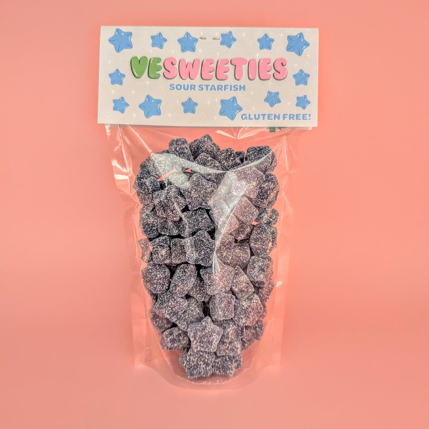 Vegan sour Starfish sweet pouch