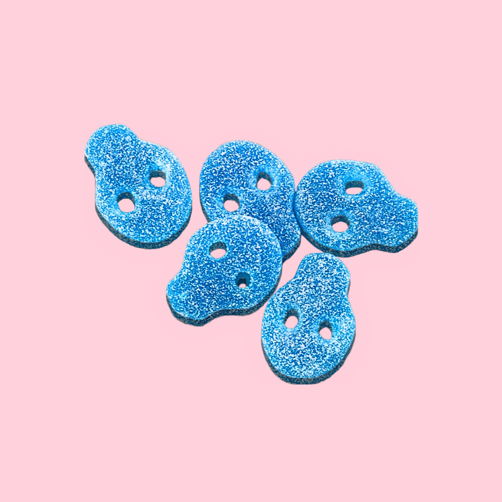 Fizzy skull vegan sweets