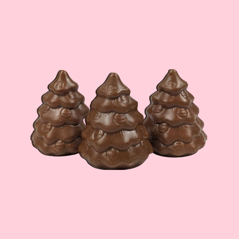 Chocolate Christmas Trees Gift Box
