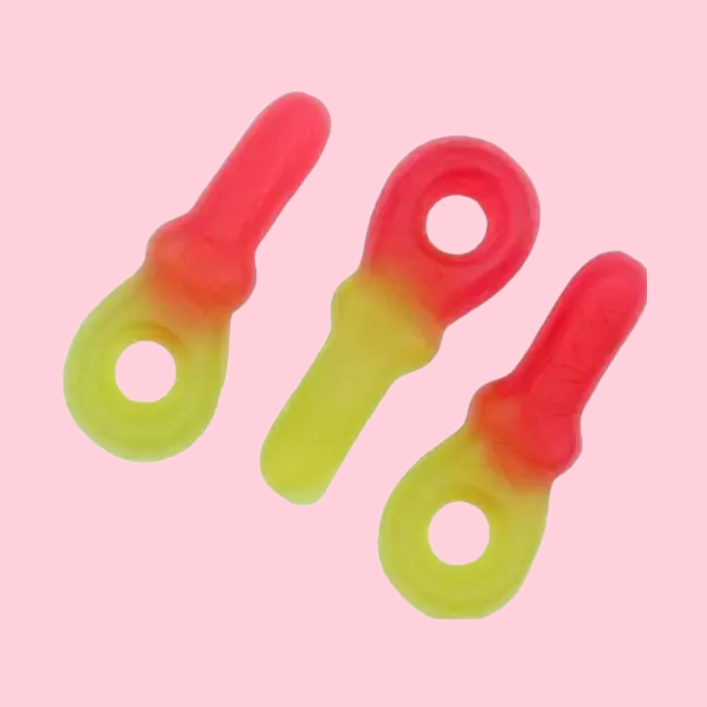 Vegan strawberry dummies