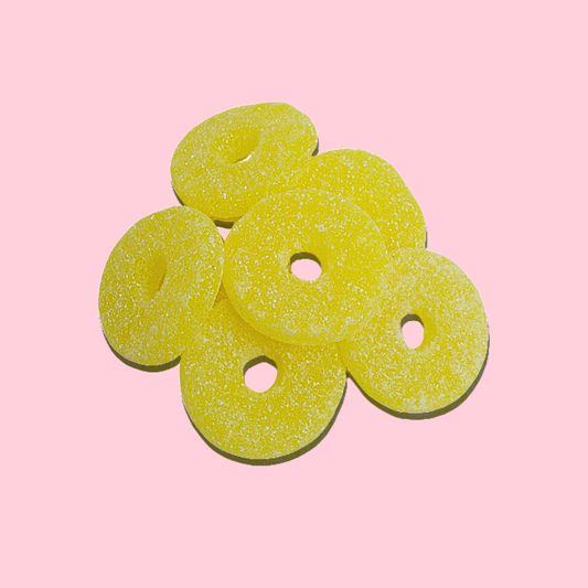 Pineapple rings vegan sweets