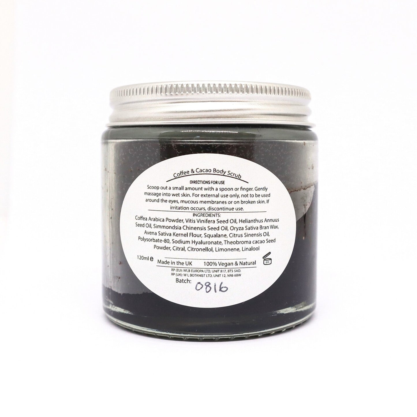 Natural Sublimity Body Scrub - Coffee & Cacao