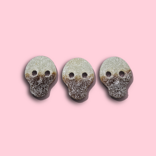 Cola Skulls vegan sweets