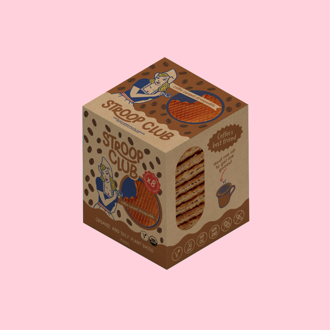 Stroopclub vegan stroopwafel