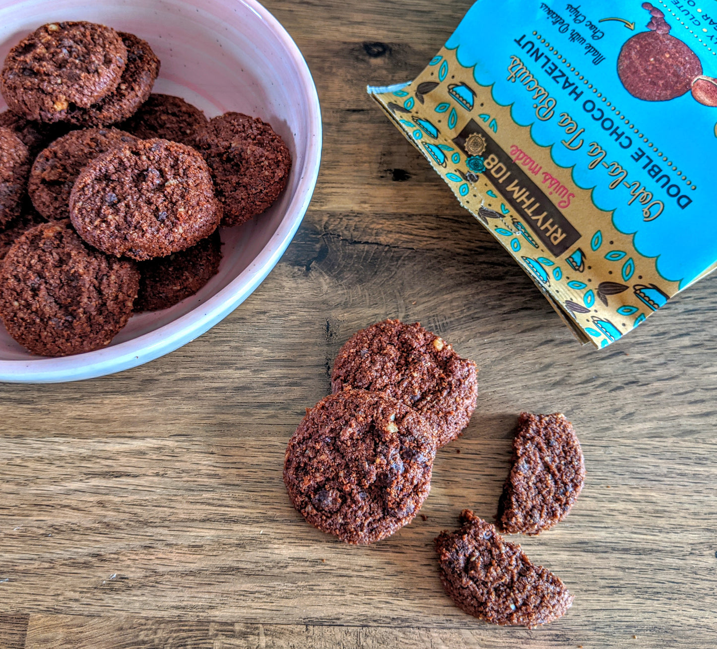 Rhythm chocolate vegan cookies