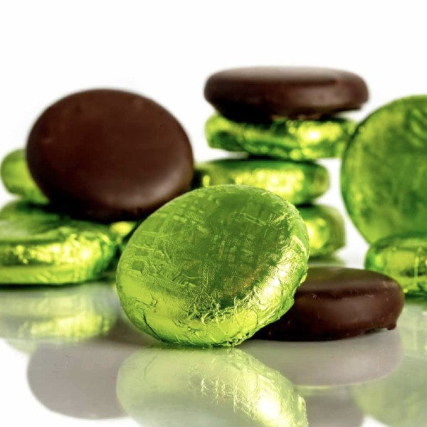 Mint vegan chocolate creams