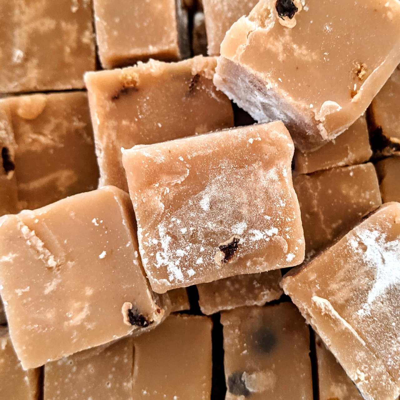 Vegan mince pie fudge Christmas fudge