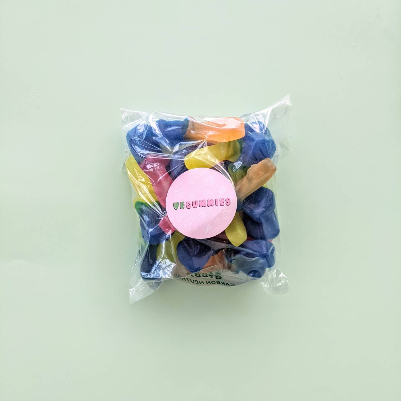 Vegan party bag sweets tongue painters