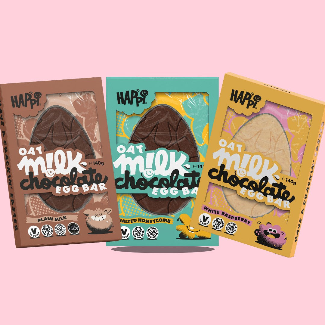 Vegan happi chocolate egg bar