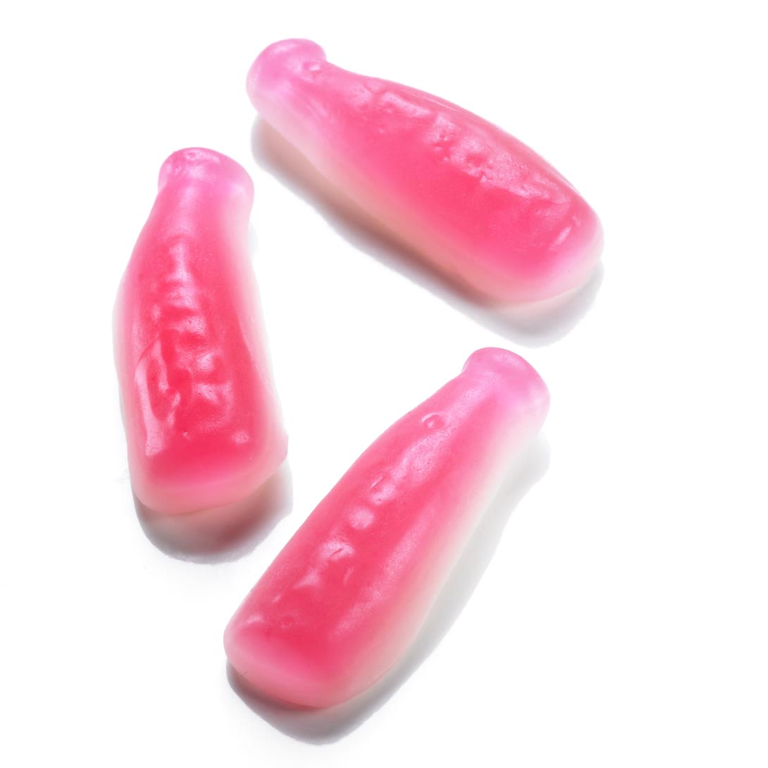 vegan strawberry milkshake bottles