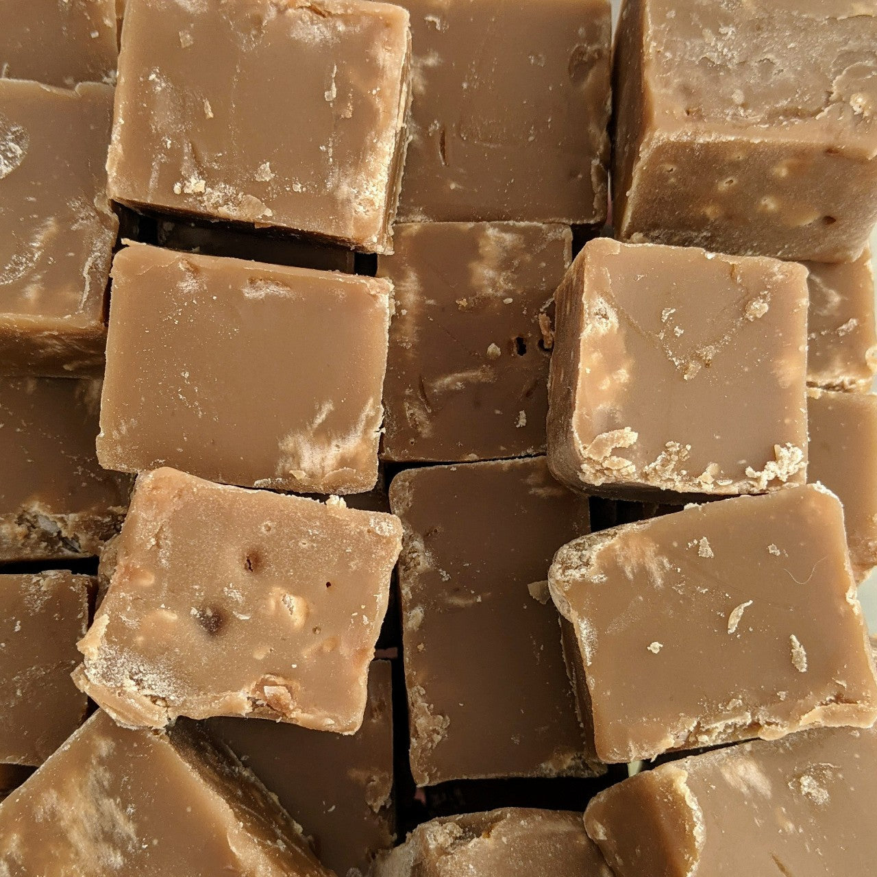 vegan fudge salted caramel