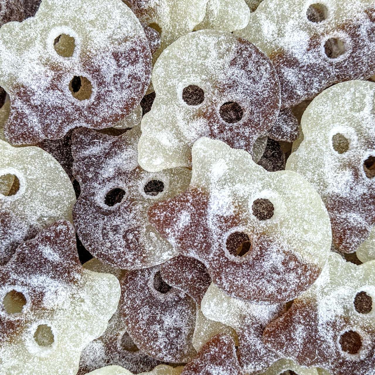 vegan sweets bubs cola skulls