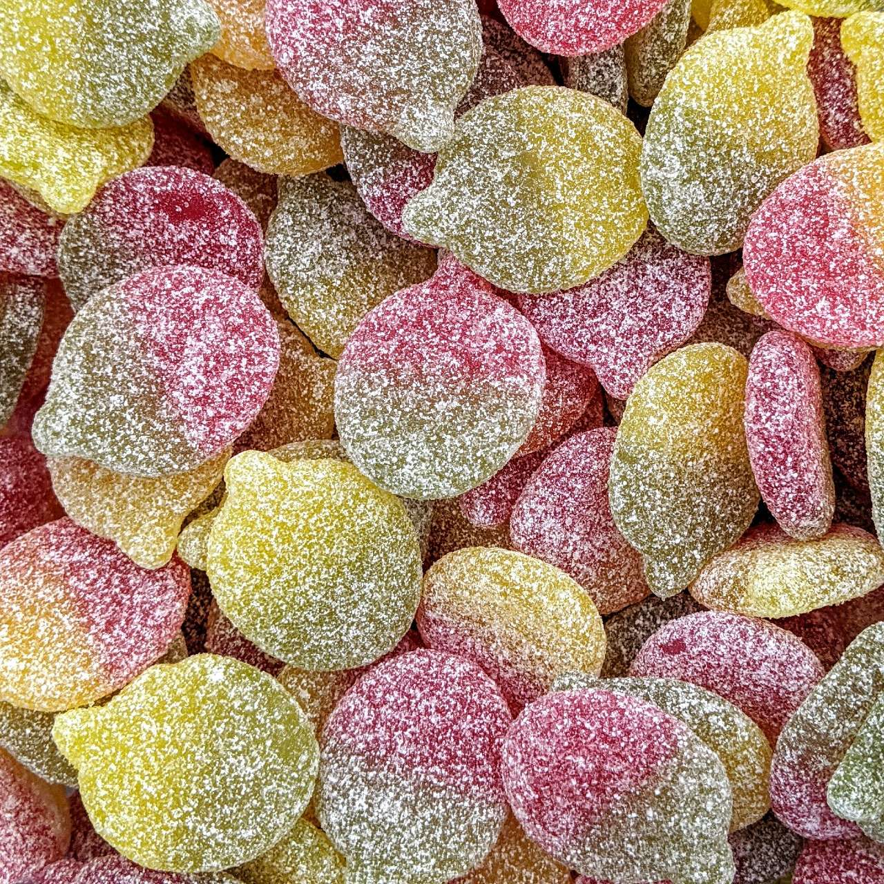 vegan sweets fizzy apples