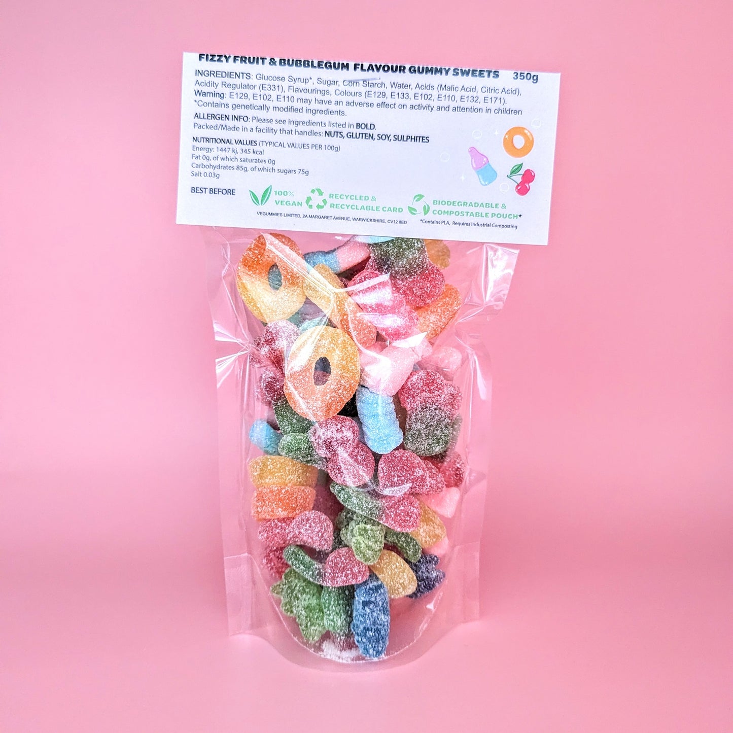 Vegan gluten free sweets mix pouch