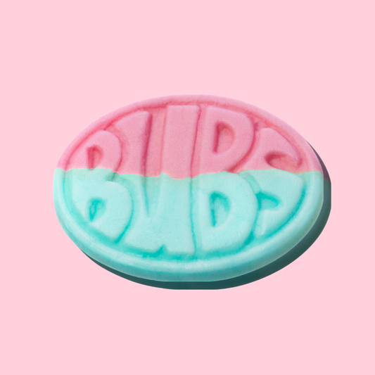 BUBS raspberry blueberry foam