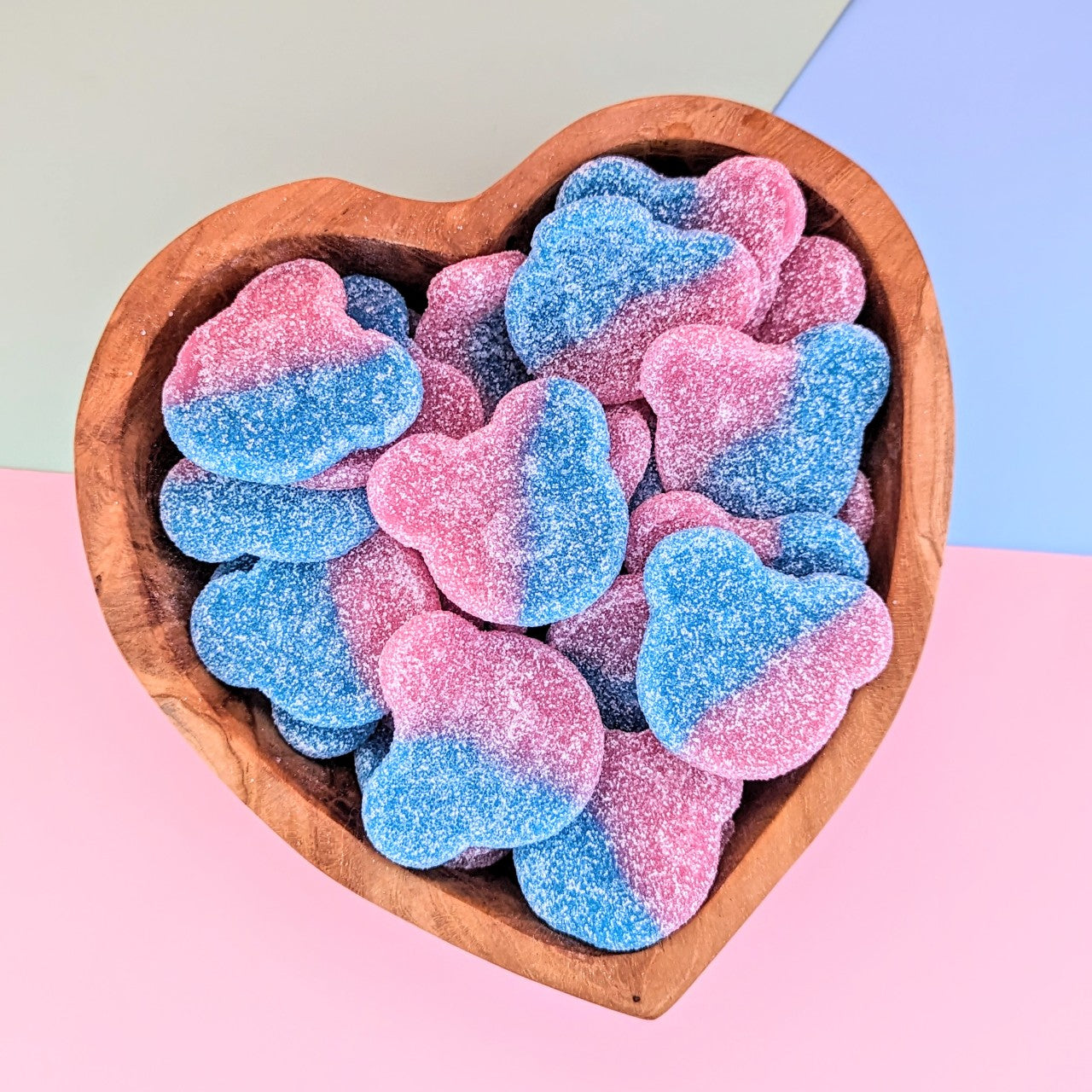 Fizzy bubblegum bear vegan sweets
