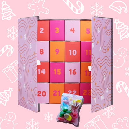 Vegan advent calendar sweets