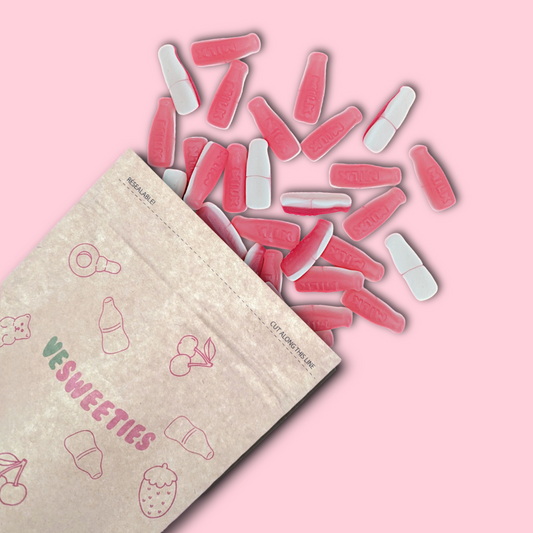 Vegan Strawberry Milkshake sweet pouch