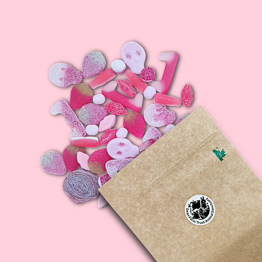 Strawberry vegan sweet pouch limited edition