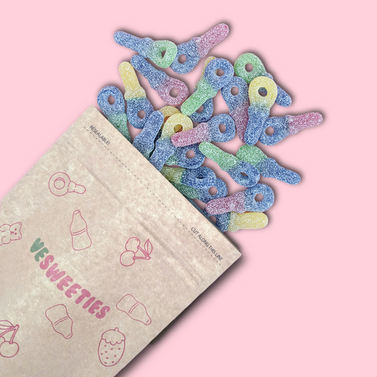Tongue painter dummies vegan sweet pouch