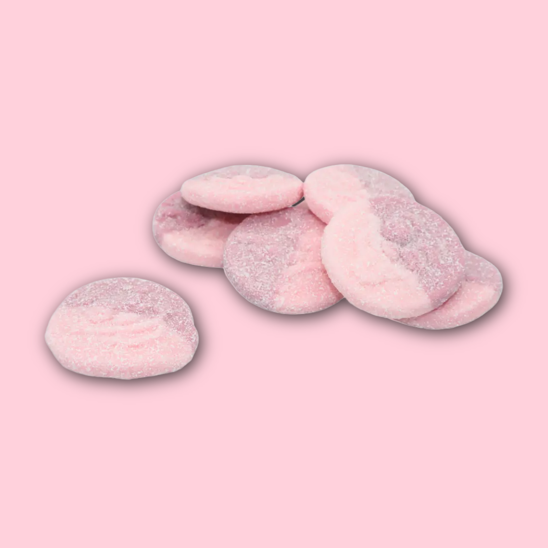 Strawberry & Cherry Fizzy Foam Smileys