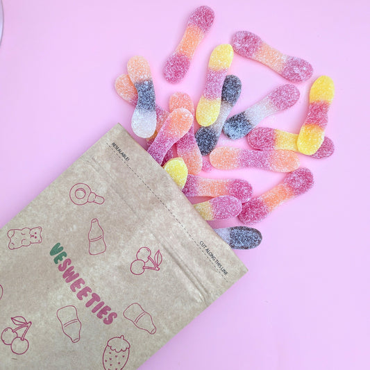 vegan fizzy tongues sweet pouch
