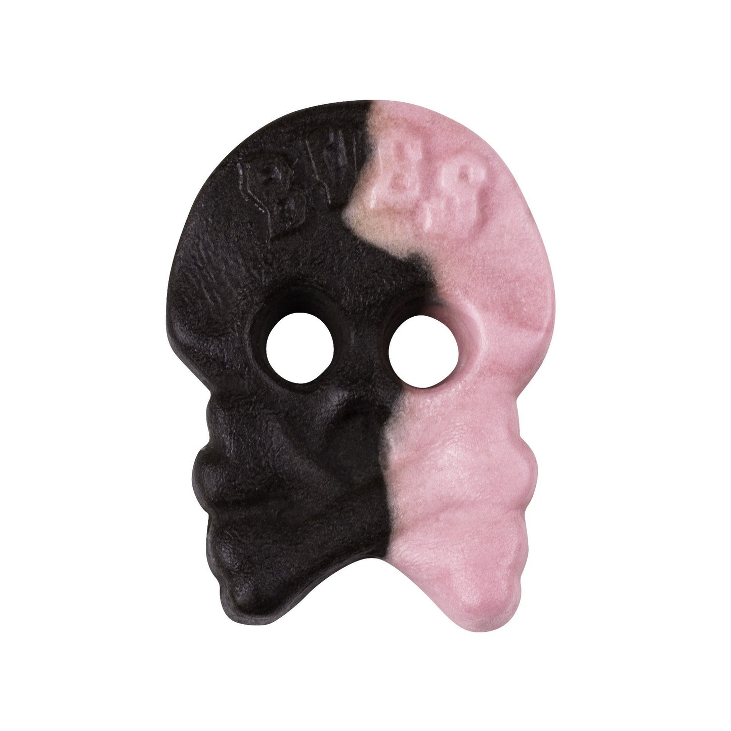 vegan bubs sweets liquorice raspberry skull