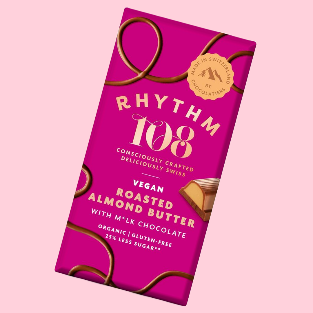 Rhythm 108 almond butter chocolate 