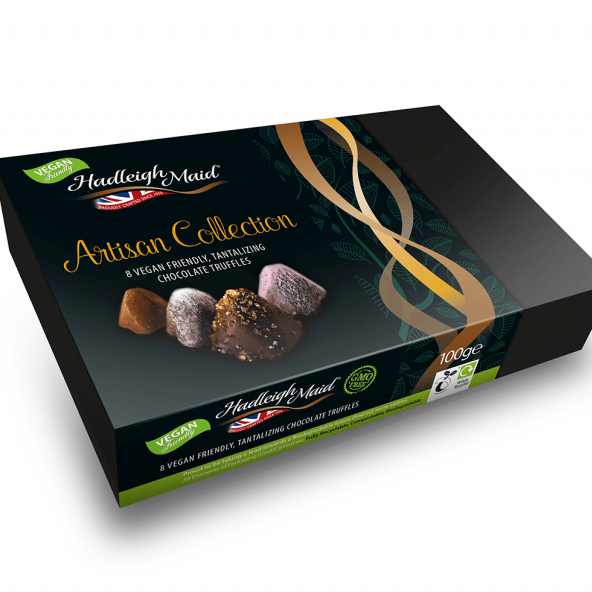 Hadleigh maid Artisan vegan truffle selection box