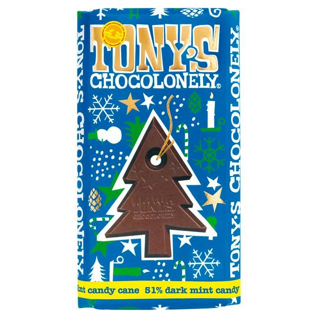 Tonys chocolonely vegan mint bar