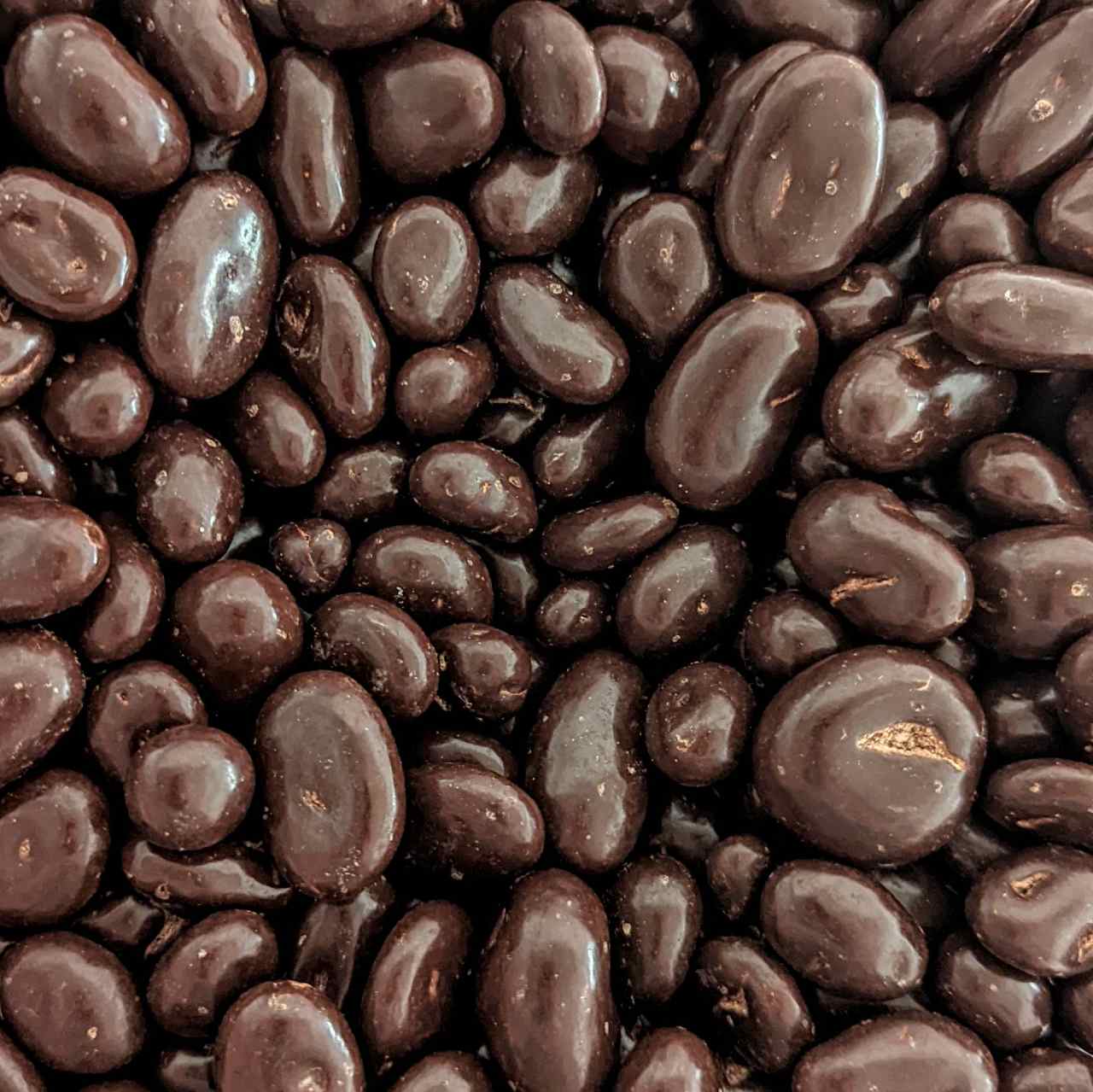 Vegan chocolate raisins