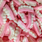 Vegan sweets gummy teeth