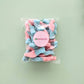 Vegan party bag sweets bubblegum bottles