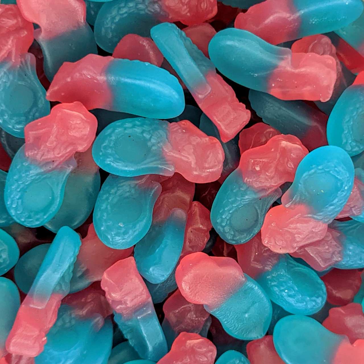 Bubblegum mermaids vegan sweets