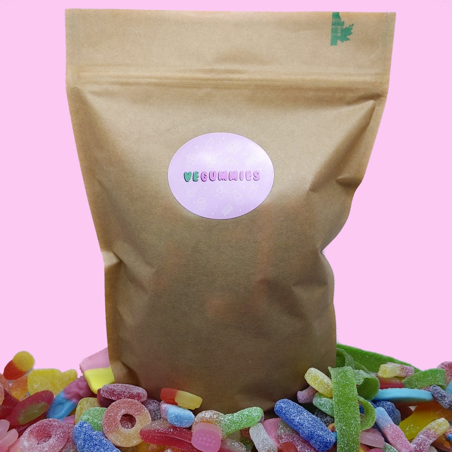 Vegan pick & mix sweet pouch