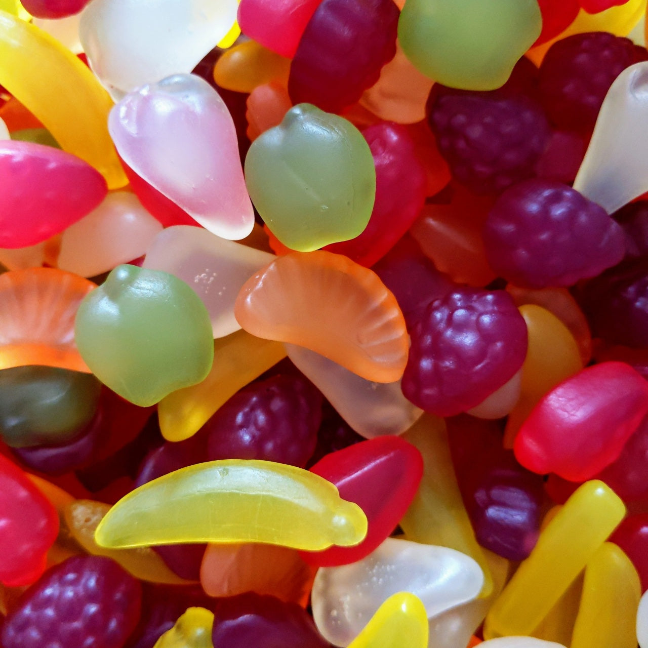 vegan sweets funky fruit gummies